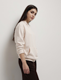 Cotton Rich Hooded Sweatshirt