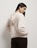 Cotton Rich Hooded Sweatshirt