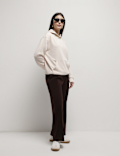 Cotton Rich Hooded Sweatshirt