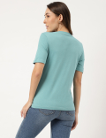 Cotton Rich Fitted T-Shirt