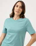 Cotton Rich Fitted T-Shirt