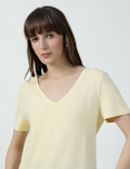 SS VALUE V NECK PLAIN