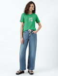 Pure Cotton Graphic Print T-Shirt