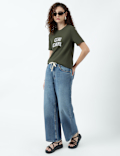 Pure Cotton Graphic Print T-Shirt
