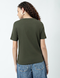 Pure Cotton Graphic Print T-Shirt