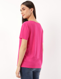 Relaxed Fit Crew Neck Tee