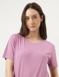 Relaxed Fit Crew Neck Tee