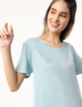 Relaxed Fit Crew Neck Tee