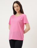 Relaxed Fit Crew Neck Tee