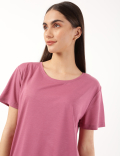 Relaxed Fit Crew Neck Tee