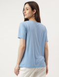 Relaxed Fit Crew Neck Tee