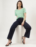 Relaxed Fit Crew Neck Tee