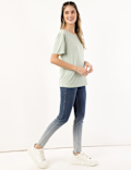 Relaxed Fit Crew Neck Tee