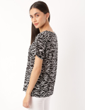 Printed Crew Neck T-Shirt