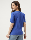 Straight Fit Crew Neck Tee