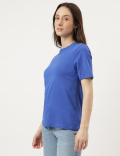 Straight Fit Crew Neck Tee