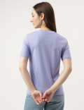 Straight Fit Crew Neck Tee