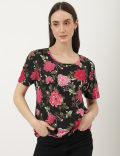 Printed Crew Neck T-Shirt