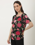 Printed Crew Neck T-Shirt