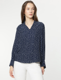 Pure Viscose Full Sleeves Blouse