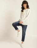 Pure Cotton Self Design Tie Up Top