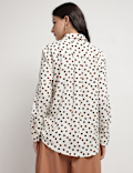 Polka Dots Collared Shirt