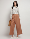 Polka Dots Collared Shirt