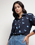 Floral Collared Shirt
