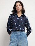 Floral Collared Shirt