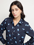Floral Collared Shirt