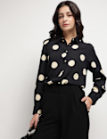 Polka Dots Printed Shirt