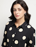 Polka Dots Printed Shirt