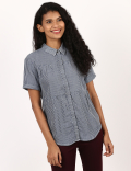 Stripe Short Sleeve Shirt