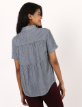 Stripe Short Sleeve Shirt
