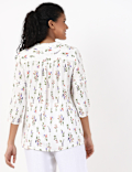 Viscose Lace Detail Blouse