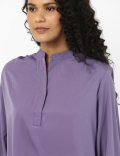 Front Smocked Blouse