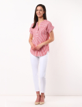 Relaxed Stripe Boxy Top