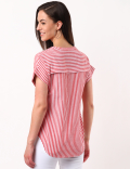 Relaxed Stripe Boxy Top