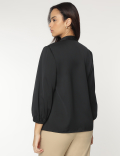 Mandarin Neck Blouse