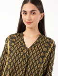 Pure Modal Printed V-Neck Top