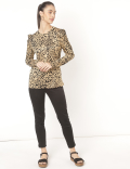 Pure Viscose Printed Round Neck Top