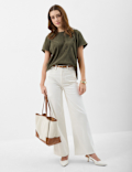 Ribbed Jersey Relaxed Fit Top