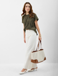 Ribbed Jersey Relaxed Fit Top