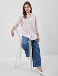 Cotton Rich Collared Shirt