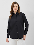 Cotton Rich Collared Shirt