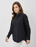 Cotton Rich Collared Shirt