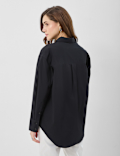 Cotton Rich Collared Shirt