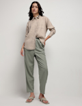Pure Linen Girlfriend Shirt