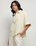Pure Linen Stripes Shirt