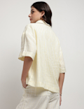 Pure Linen Stripes Shirt